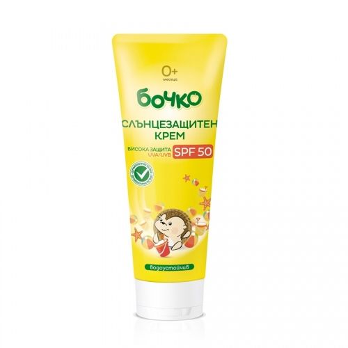 Bochko Sunscreen Soothing Cream for Face and Body for Children SPF 50 2.54 fl oz (75 ml)