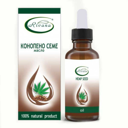 Rivana Natural Hemp Seed Oil for Healthy Skin 1.01 fl oz (30 ml)