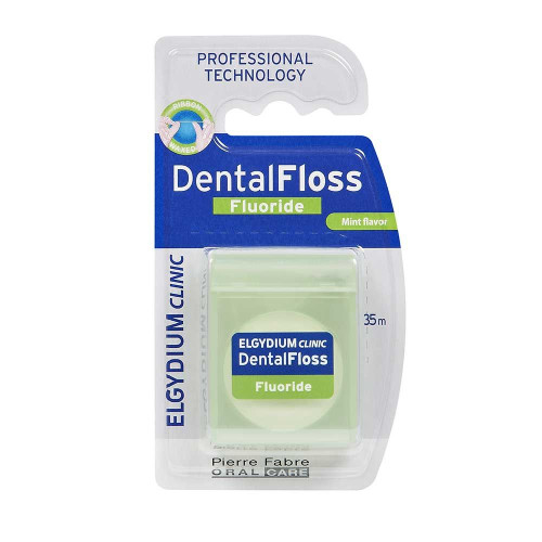 Elgydium Clinic Flat Fluoride Dental Floss 35 M