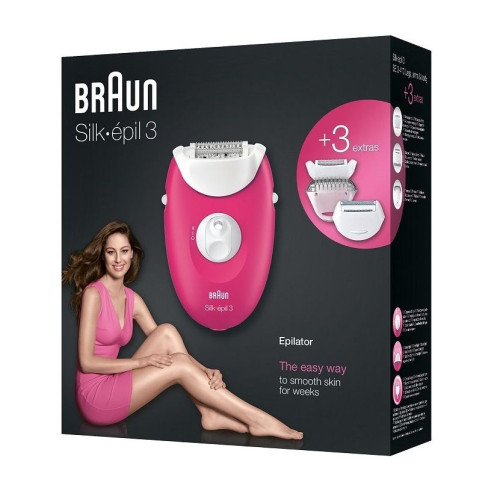 Braun Silk Epil 3 3-410 Full Body Epilator with Hair Lifting System 1 pc