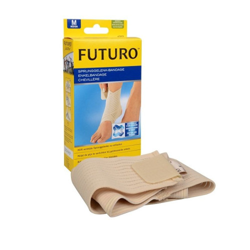 3M Futuro Ankle Bandage Stabilizing Ankle Brace for Pain and Discomfort Relief Size M