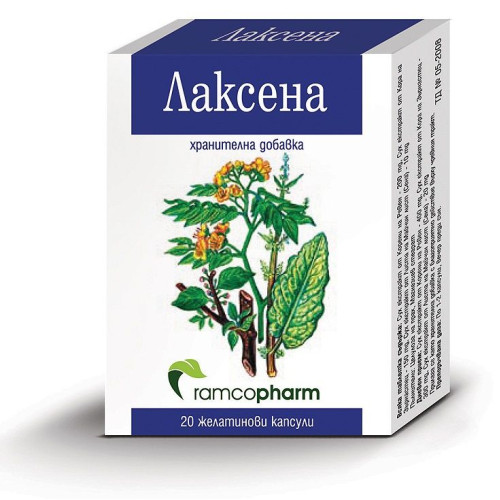 Ramcopharm Laxena Improves Digestion and Peristalsis 20 Capsules