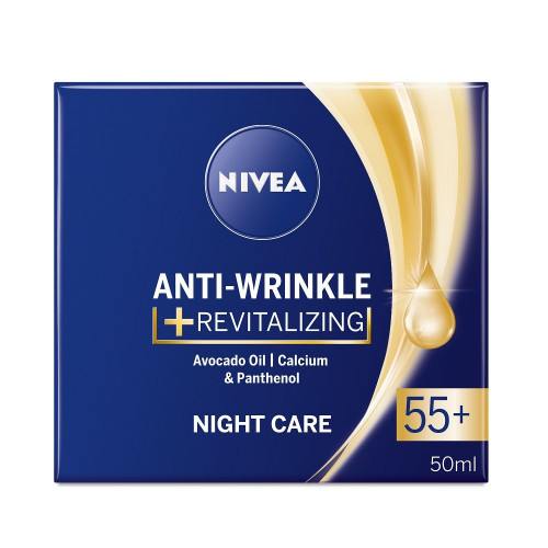 Nivea Night Care Anti-Wrinkle Revitalizing 55+ 1.7 fl oz (50 ml)