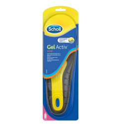 Scholl Gel Active Women's Insoles for Work 35-42 Size 2 pcs