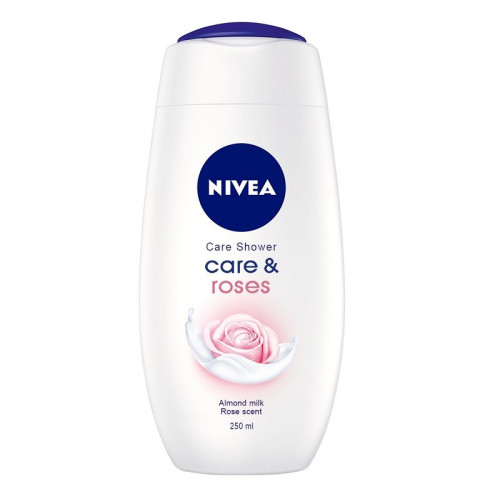 Nivea Harmony Time Care and Roses Body Shower Nourishing Shower Gel Gentle Care 8.45 fl oz (250 ml)