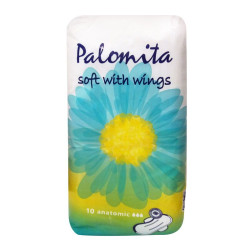 Palomita Daily Sanitary Pads with Wings and Soft Texture 10 pcs