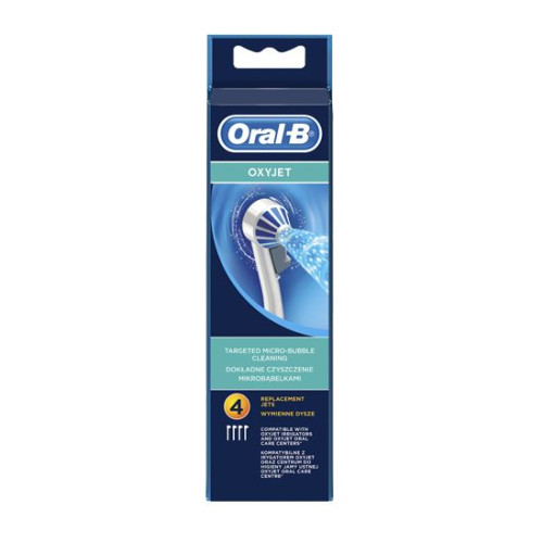 Oral-B Oxyjet Replacement Tips for Dental Irrigator with 2 Functions Set of 4