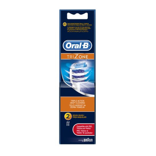 Oral-B Trizone Replacement Brush Heads for Electric Toothbrush 2 pcs