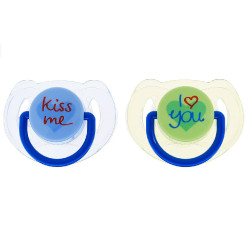 Philips Avent Classic Soft Silicone Pacifier for Boys 6-18 Months 2 pcs