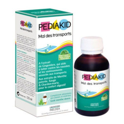 Pediakid Syrup Helps Against Nausea Vomiting and Discomfort During Travel 4.23 fl oz (125 ml)