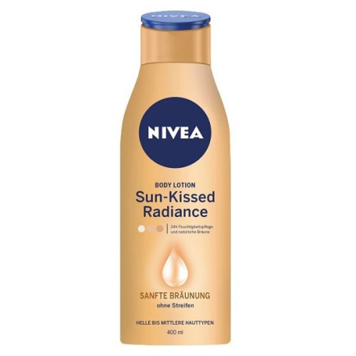 Nivea Sun Bronze Effect Kissed Radiance Body Lotion 13.53 fl oz (400 ml)