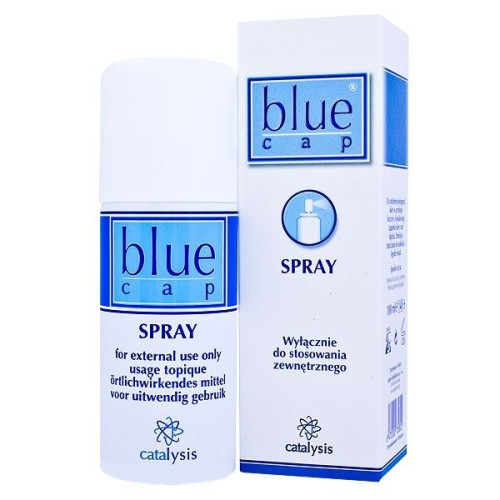 Catalysis Blue Cap Spray for Sensitive Skin Psoriasis and Dermatitis 1.69 fl oz (50 ml)