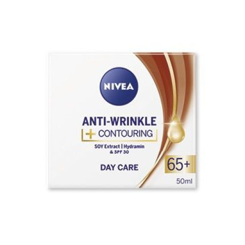 Nivea Anti-Wrinkle+ Contouring Day 65+ Visage 1.69 fl oz (50 ml)