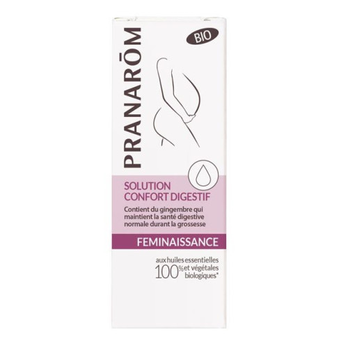 Pranarom Feminaissance Organic Oil for Quality Breast Milk and Colic Relief 0.34 fl oz (10 ml)