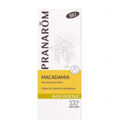 Pranarom Organic Macadamia Nut Oil 1.69 fl oz (50 ml)