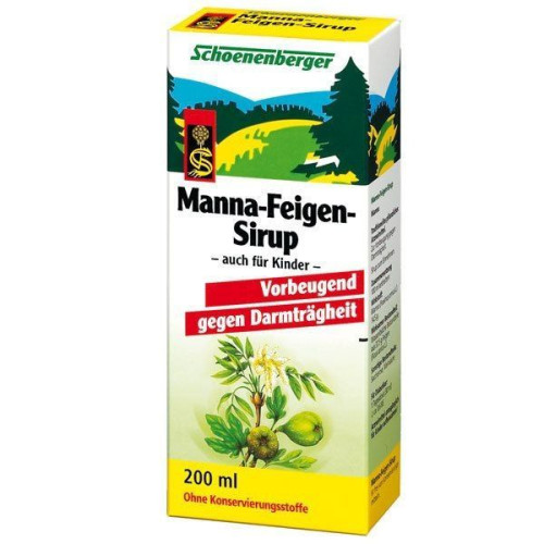 Schoenenberger Organic Fig Syrup with Laxative Effect 6.76 fl oz (200 ml)