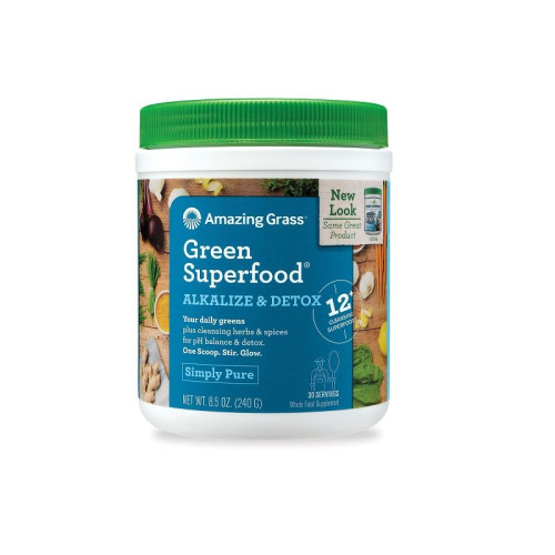 Amazing Grass Green Superfood for Detoxification 8.47 oz (240 g)