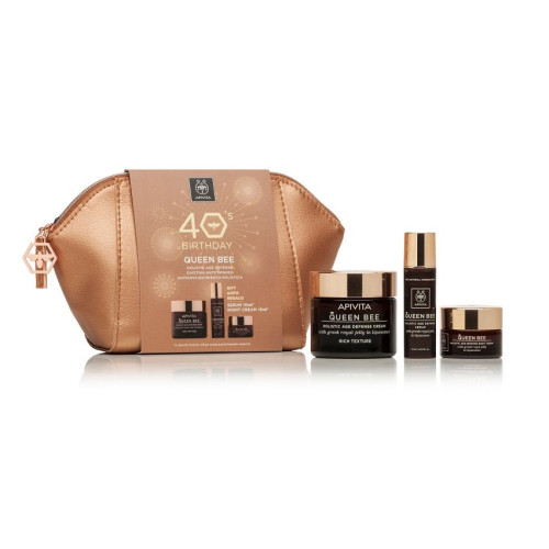 Apivita Queen Bee Rich Promo Set Holistic Anti-Aging Care
