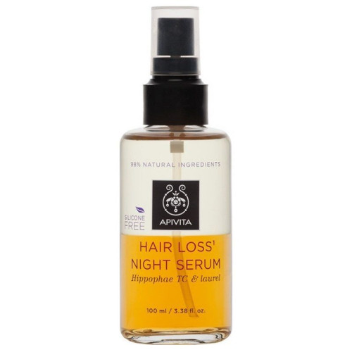 Apivita Hair Loss Night Serum Night Serum Against Hair Loss 3.38 fl oz (100 ml)