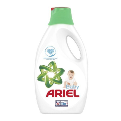 Ariel Baby Liquid Laundry Detergent for Baby Clothes 74.39 fl oz (2200 ml)