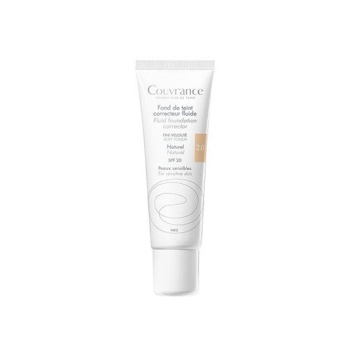 Avene Couvrance Foundation for Sensitive Skin 2.0 Natural SPF 20 1.01 fl oz (30 ml)