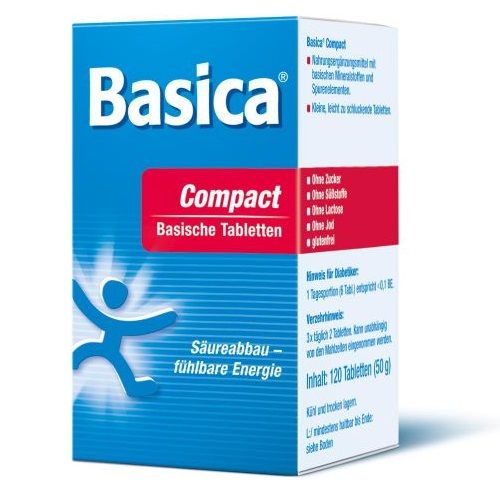 Basica Compact for Normal acid-alkaline Balance 120 Tablets