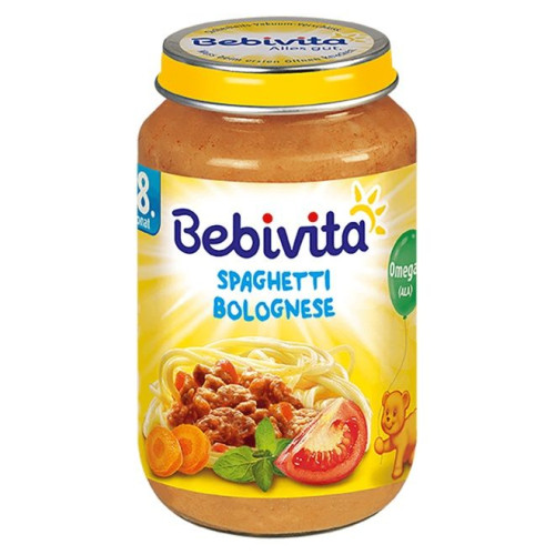 Bebivita Spaghetti Bolognese for Children 8+ Months 7.76 oz (220 g) - 1043