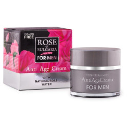 Bio Fresh Rose Rejuvenating Face Cream for Men 1.69 fl oz (50 ml)