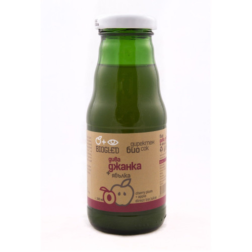 Biogled Organic Direct Juice from Wild Cherry Plum 6.76 fl oz (200 ml)