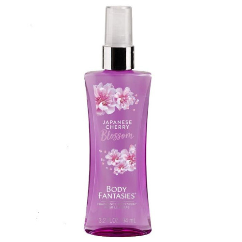 Body Fantasies Japanese Cherry Blossom Women's Body Spray with Japanese Cherry Blossom Scent 3.18 fl oz (94 ml)