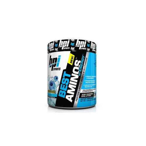 BPI Sports Best Aminos Energy Amino Acids with Ice Berry Flavor 10.58 oz (300 g)