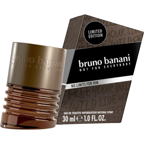 Bruno Banani No Limits Eau De Toilette for Men 1.01 fl oz (30 ml)