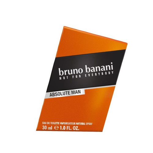 Bruno Banani Absolute Man Eau De Toilette for Men 1.01 fl oz (30 ml)