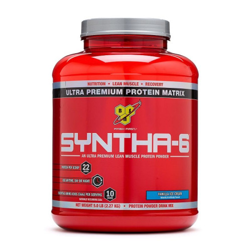 BSN Syntha-6 Protein Vanilla Ice Cream 5 lb (2270 g)