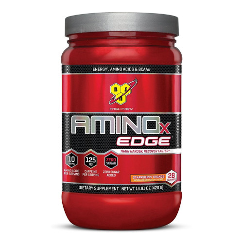 BSN Aminox Edge Amino Acid Complex Orange and Strawberry 14.82 oz (420 g)