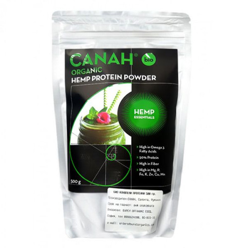 Canah International Organic Hemp Protein Powder 1.1 lb (500 g)