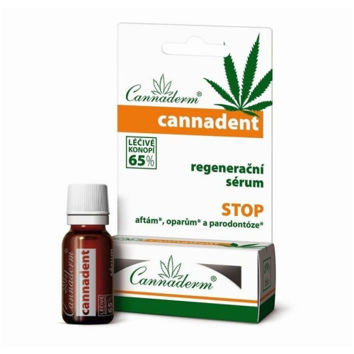 Cannaderm Cannadent Serum for Mouth Ulcers and Cold Sores 0.17 fl oz (5 ml)