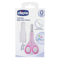 Chicco Baby Nail Clippers for Children Pink 0+ Months