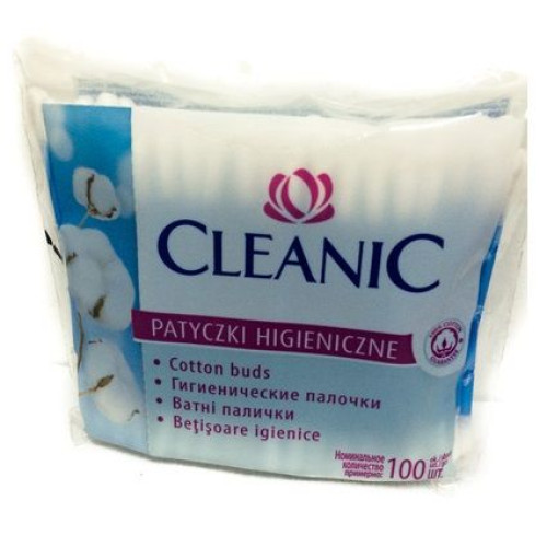 Cleanic Ear Sticks in a Bag 100 pcs
