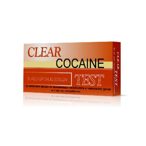 Clear Cocaine Test Cassette