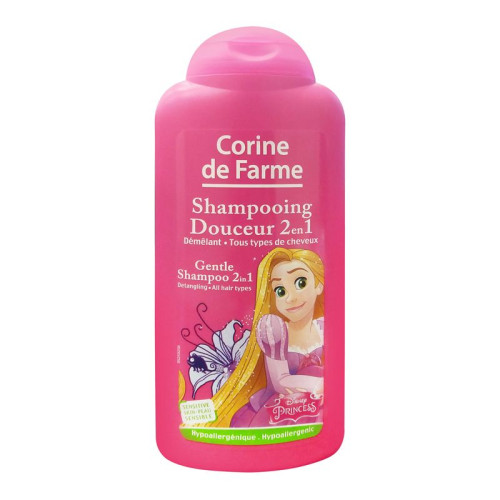 Corine De Farme Disney Princess Easy Combing Shampoo with Peach Scent 8.45 fl oz (250 ml)
