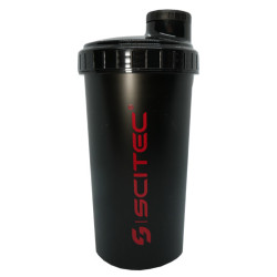 Scitec Nutrition Shaker Black 23.67 fl oz (700 ml)