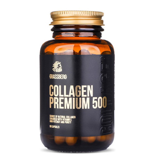 Grassberg Collagen Premium 500 60 Capsules