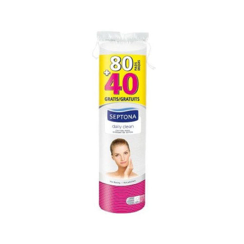 Septona Cosmetic Pads for Makeup Removal 80 pcs