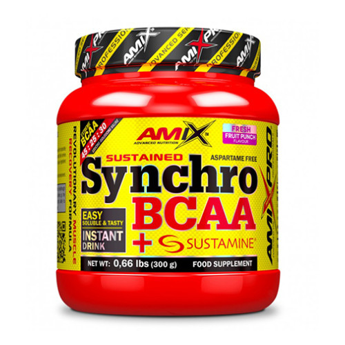 Amix Synchro BCAA Powder Fruit Punch 10.58 oz (300 g)
