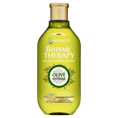 Garnier Botanic Therapy Olive Nourishing Shampoo for Dry Hair with Olive Oil 8.45 fl oz (250 ml)