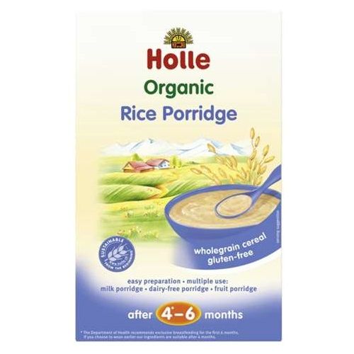 Holle Organic Gluten-Free Baby Rice Porridge 4+ Months 8.82 oz (250 g)
