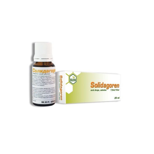 Klein Solidagoren Drops for Treating Cystitis and Urinary Tract Infections 0.68 fl oz (20 ml)