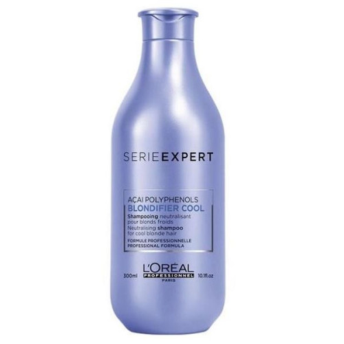 L'oreal Professionnel Blondifier Cool Neutralizing Shampoo for Cool Blonde Hair 10.14 fl oz (300 ml)