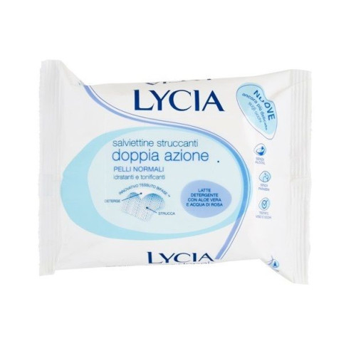 Lycia Face and Eye Wipes for Normal Skin 20 pcs